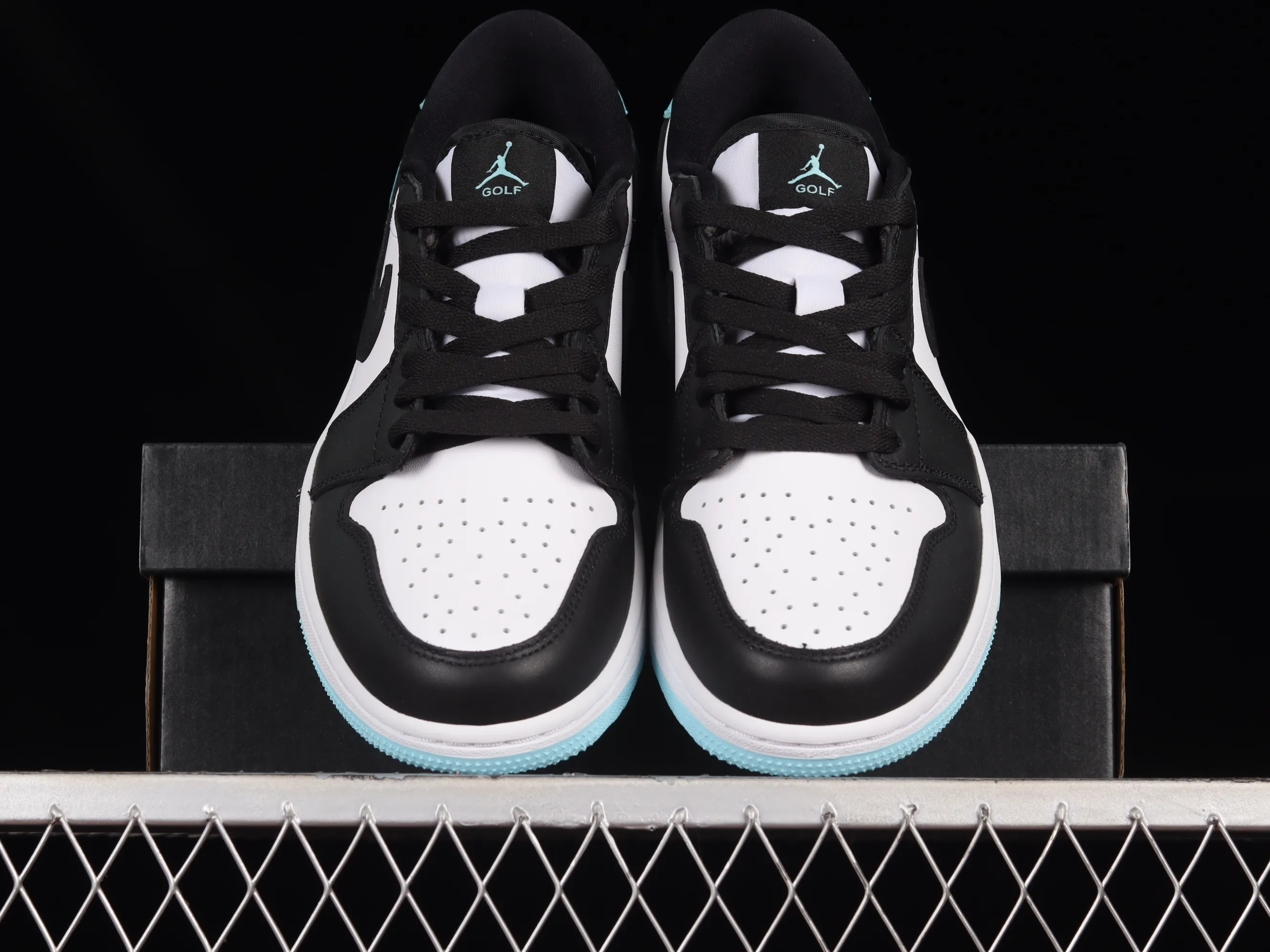 All categories Air Jordan Jordan series basketball shoes Air Jordan 1 Low G version pure original Air Jordan 1 Low Golf "Copa" AJ1 Joe 1 new golf version Tiffany color DD9315-114